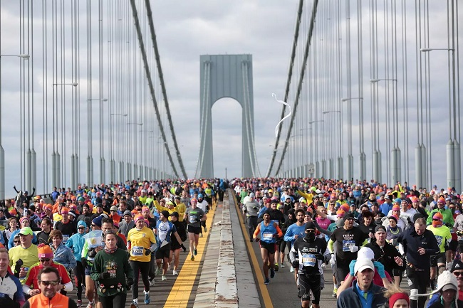 NYC Marathon Route